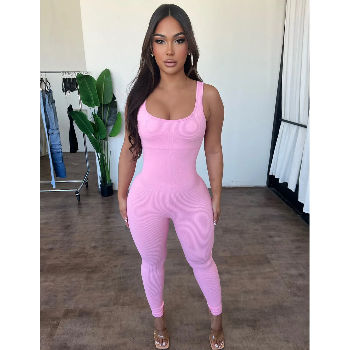 Melissa Jumpsuit (Pink)