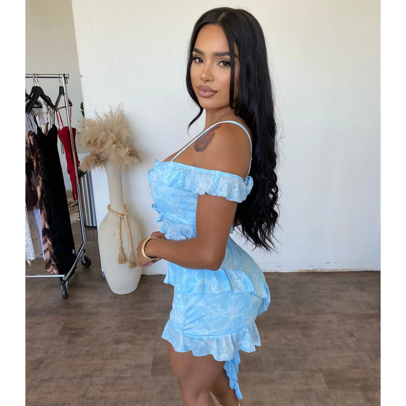 Bella Mesh Set (Baby Blue)